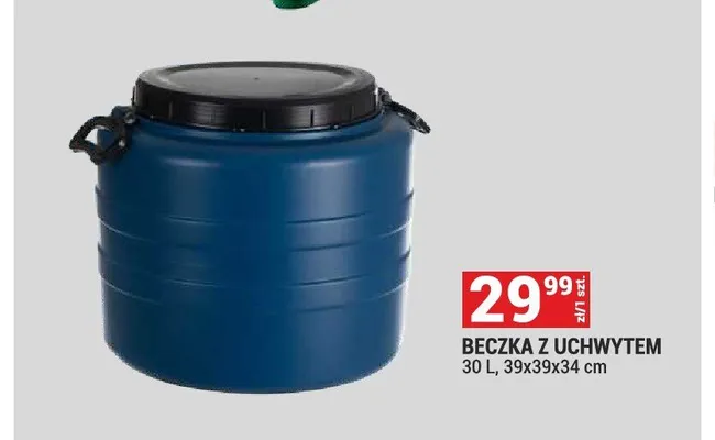 Beczka z uchwytem 30 l promocja w Merkury Market
