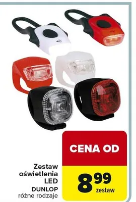 Zestaw oświetlenia LED Dunlop różne rodzaje promocja w Carrefour Market