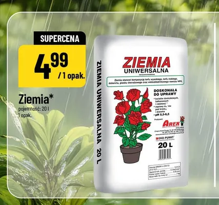 Ziemia uniwersalna Arex promocja w POLOmarket