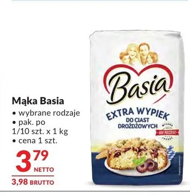 Mąka Basia promocja w Makro