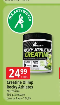 Creatine Olimp Rocky Athletes promocja w Leclerc