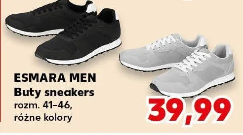 Buty męskie sneakersy, różne kolory promocja w Kaufland