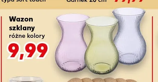 Wazon szklany promocja w Kaufland