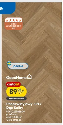 Panel winylowy Spc GoodHome Dąb Selby promocja w Castorama