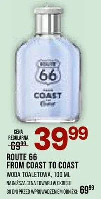 Woda toaletowa from coast to coast promocja w Drogerie Natura