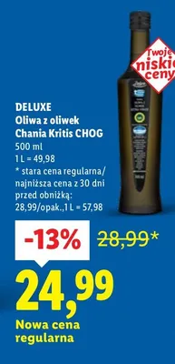 Oliwa z oliwek Chania Kritis CHOG promocja w Lidl
