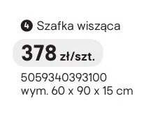 Szafka wisząca promocja w Castorama