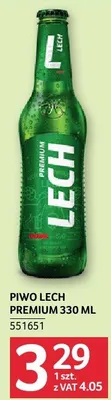 Piwo Lech Premium 551651 promocja w Selgros