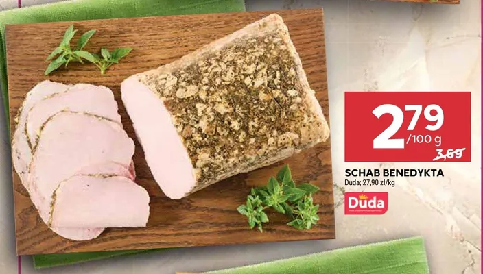 Schab Benedykta Duda promocja w Stokrotka