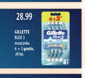 Maszynka do golenia Gillette Blue 3 8-pak promocja w Drogerie Laboo