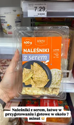 Naleśniki z serem promocja w Dino