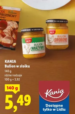 Bulion w słoiku, różne rodzaje promocja w Lidl