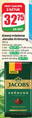 Kawa mielona Jacobs Krönung promocja w Dino