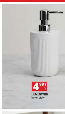 Dozownik kolor biały promocja w Merkury Market