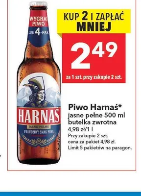 Piwo Harnaś promocja w LEWIATAN