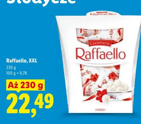 Praliny Raffaello XXL Ferrero promocja w Lidl