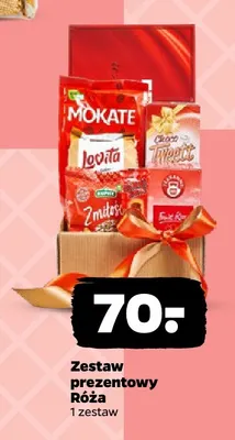 Zestaw prezentowy Róża promocja w Netto