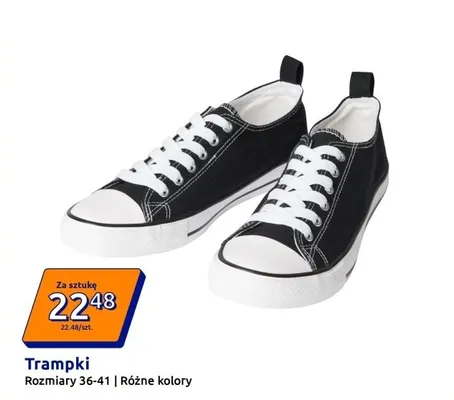 Trampki, różne kolory promocja w Action