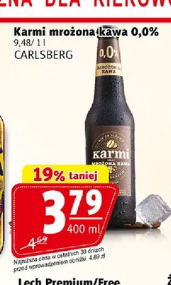 Piwo bezalkoholowe Karmi mrożona kawa promocja w Prim Market
