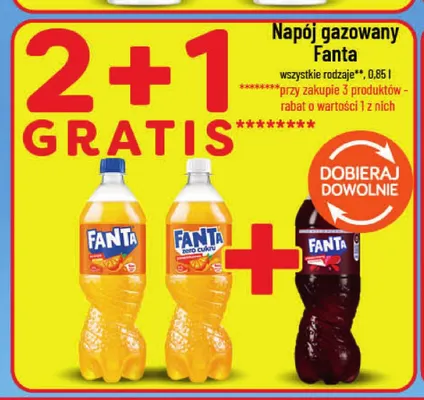 Napój gazowany Fanta Orange promocja w POLOmarket