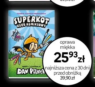 Książka Superkot Klub Komiksowy oprawa miękka promocja w Empik