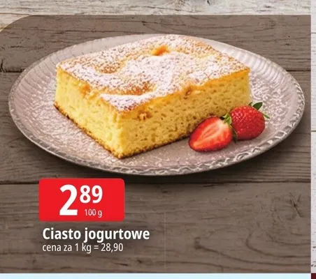 Ciasto jogurtowe promocja w Leclerc