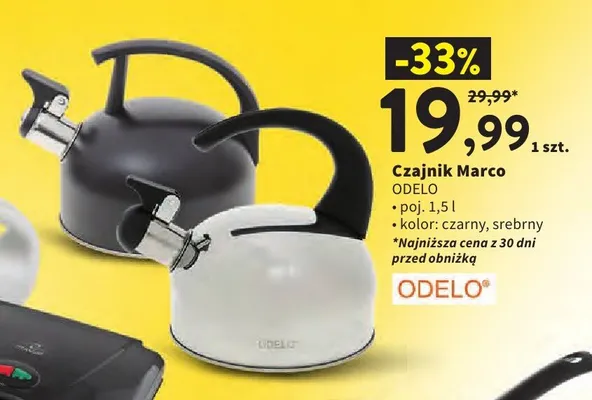 Czajnik Marco Odelo promocja w Intermarche