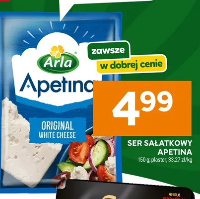 Ser sałatkowy Apetina Original promocja w Stokrotka