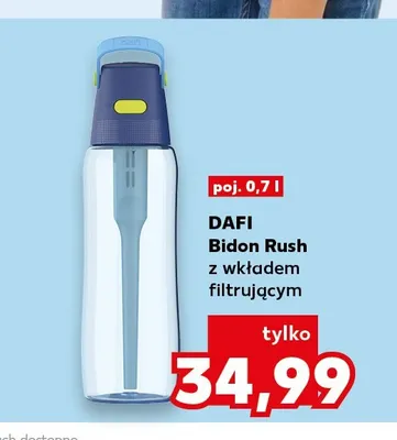 Bidon Dafi Rush z wkładem filtrującym 0,7 l promocja w Kaufland