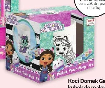 Koci Domek Gabi kubek do malowania promocja w Empik