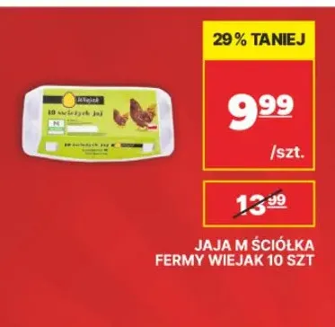 Jajka kurze M ściółka Fermy Wiejak promocja w API Market