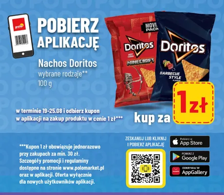 Nachos Doritos Barbecue Style promocja w POLOmarket