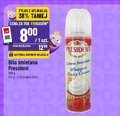 Bita śmietana promocja w POLOmarket