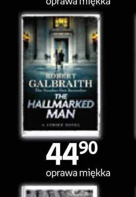 Książka The Hallmarked Man Robert Galbraith promocja w Empik
