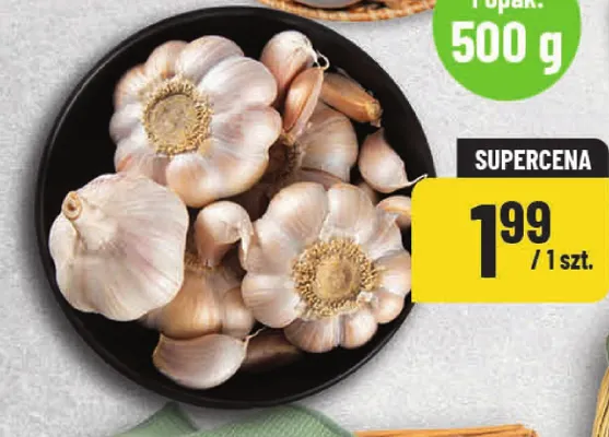 Czosnek promocja w POLOmarket