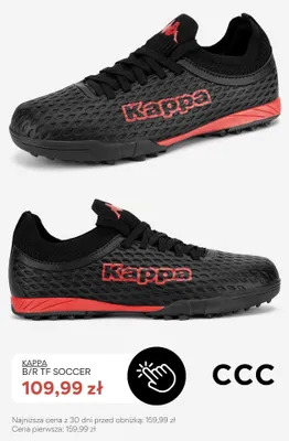 Buty sportowe Kappa B/R TF Soccer promocja w CCC