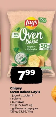 Chipsy Lay's Oven Baked kurkowe promocja w Netto