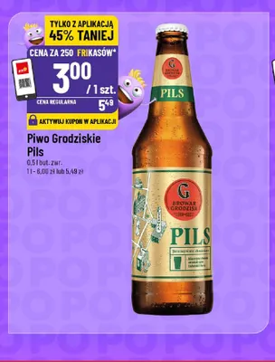 Piwo Grodziskie Pils promocja w POLOmarket