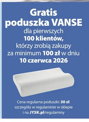Poduszka VANSE promocja w Jysk