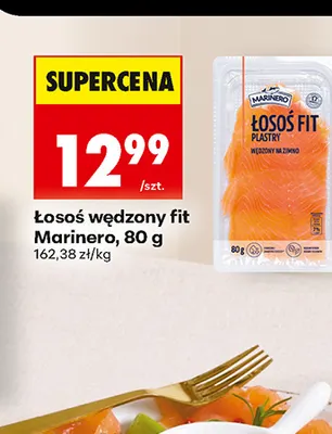 Łosoś wędzony fit Marinero promocja w Biedronka