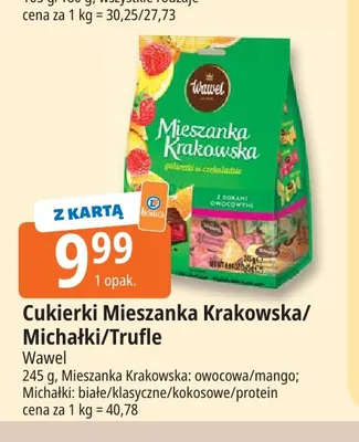 Cukierki Mieszanka Krakowska owocowa Wawel promocja w Leclerc