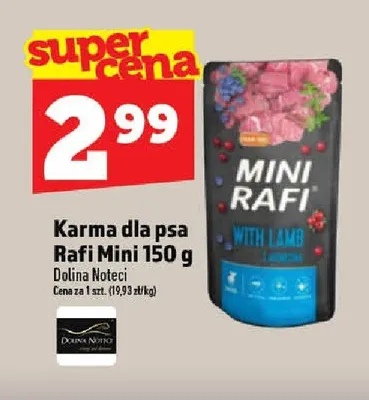 Karma dla psa Rafi Mini promocja w TOPAZ