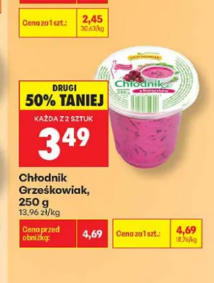 Chłodnik Grześkowiak promocja w Biedronka