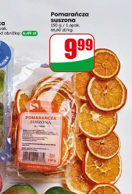 Pomarańcza suszona Smaki z Daleka promocja w Dino