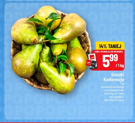 Gruszki Konferencja promocja w POLOmarket