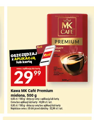 Kawa mielona MK Café Premium promocja w Twój Market