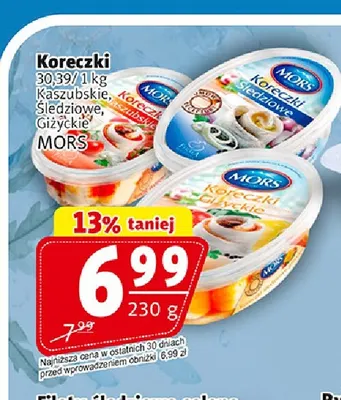 Koreczki kaszubskie Mors promocja w Prim Market