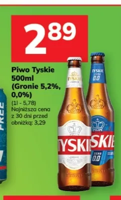 Piwo Tyskie Gronie 5,2% promocja w Hitpol