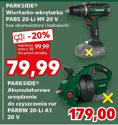 Wiertarko-wkrętarka PABS 20-Li H9 promocja w Kaufland