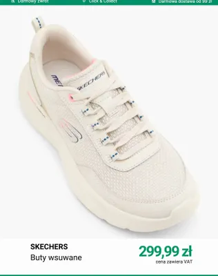 Buty wsuwane Skechers promocja w Deichmann